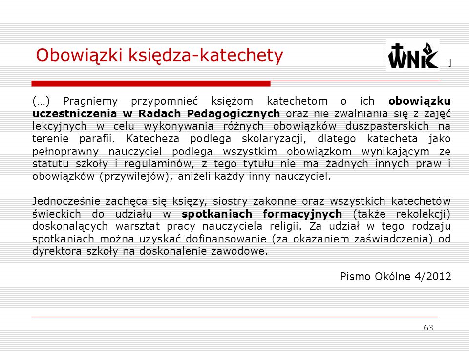 Nauczanie Religii W Szkole I Katecheza Parafialna Ppt Pobierz